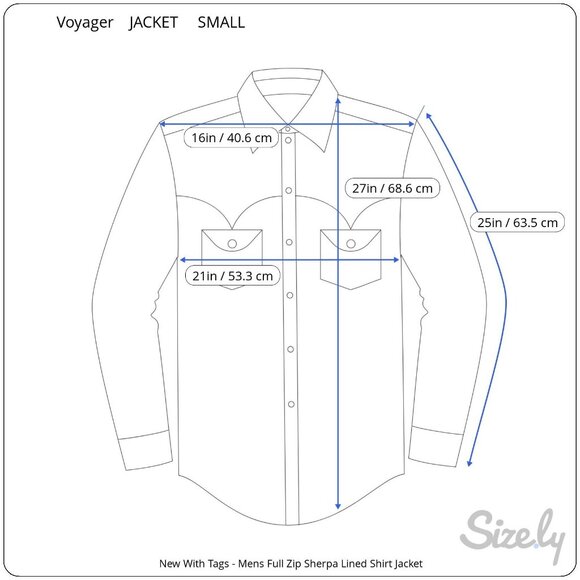 Voyager Mens Full Zip Lined Shirt Jacket Red Gray Plaid Small Warm Outerwear NEW - Picture 8 of 9